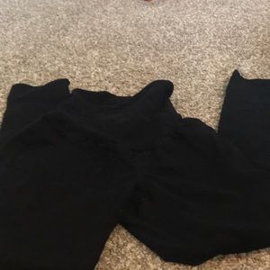 Maternity black jeans